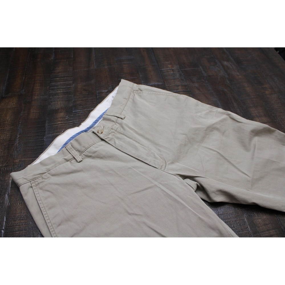 Polo Ralph Lauren‎ Pants Mens 34x32 Beige Slim Fit Chino Straight Leg Casual
